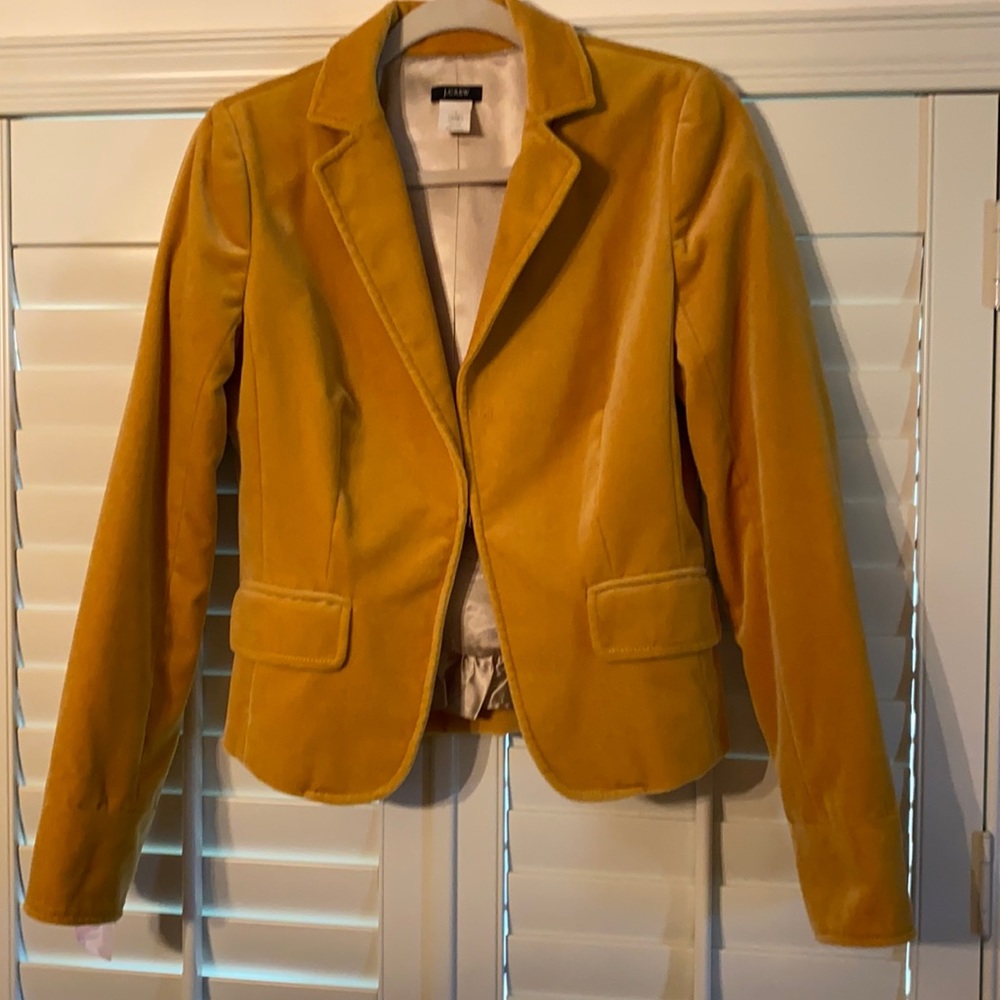 JCrew Velvet Vest